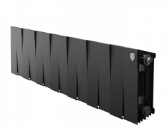 Биметаллический радиатор отопления Royal Thermo PianoForte 200 14 секций Noir Sable
