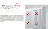Стальной панельный радиатор Тип 20 Royal Thermo HYGIENE 20-500-500