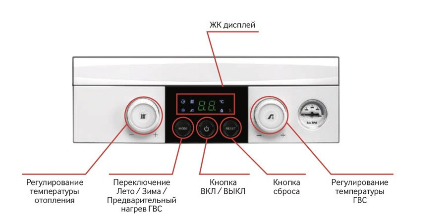 Настенный газовый котел Navien NGB210-24K