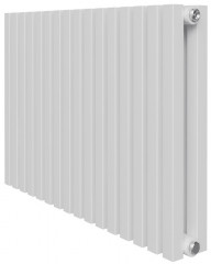 Стальной трубчатый радиатор 2-колончатый Royal Thermo Shift Q30 C2050 - 16 секц. RAL9016, боковое 1/2