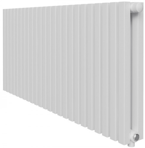 Стальной трубчатый радиатор 2-колончатый Royal Thermo Shift Q30 VC2050 - 24 секц. RAL9016, нижнее 1/2