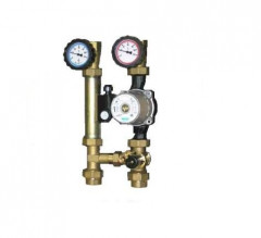 Насосная группа Flowtherm 1 со смесителем без насоса без изоляции FM125