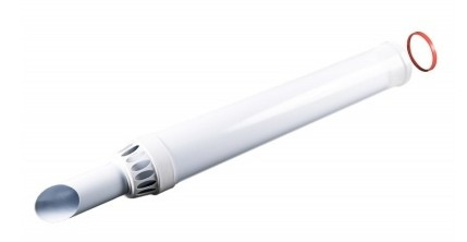 Труба коаксиальная универсальная для дымохода 60/100 L-750mm